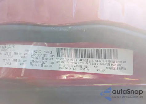 2015 Jeep Cherokee Sport z USA, uszkodzony, nr VIN 1C4PJMAB1FW765386